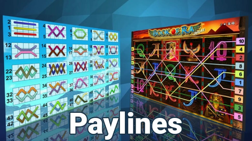 paylines and bet selections