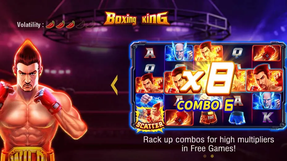 boxing king unique features