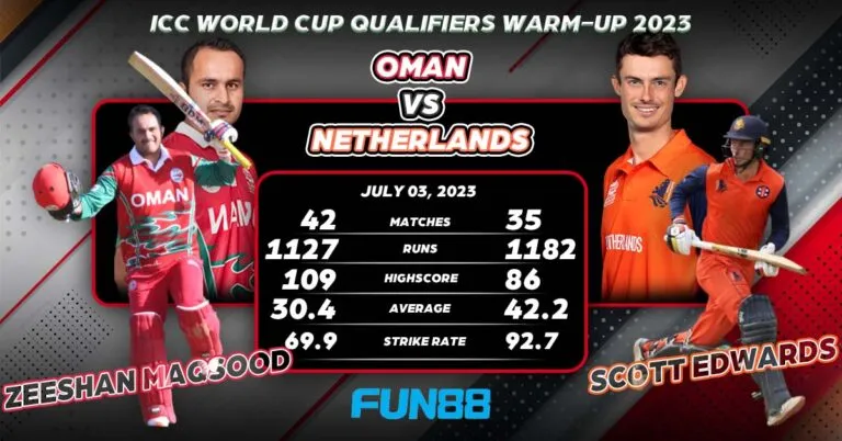 Netherlands vs Oman Super 6 ICC World Cup Qualifiers, July 1, 2023 Match 5 Best Prediction